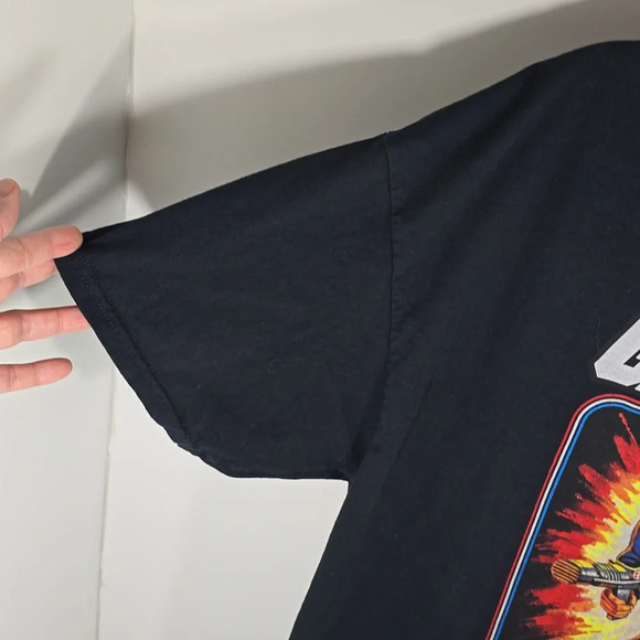 {Hasbro} Men's G.I. Joe Cobra Leader Commander Print Black Tshirt - Size XL - Picture 7 of 10